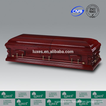 LUXES American Style Cherry Wood Casket From Casket Manufacturers